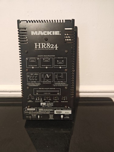 Mackie hr824 speaker - hr824, control
