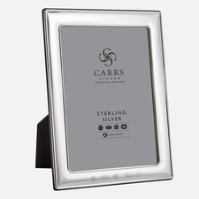 Carrs - Feature Hallmark Sterling Silver Photo Frame - 25 x 20cm (10" x 8")
