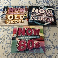 Now What I Call Music Old Skool Cd, Club Hits And 80’s Hits CDs X3.