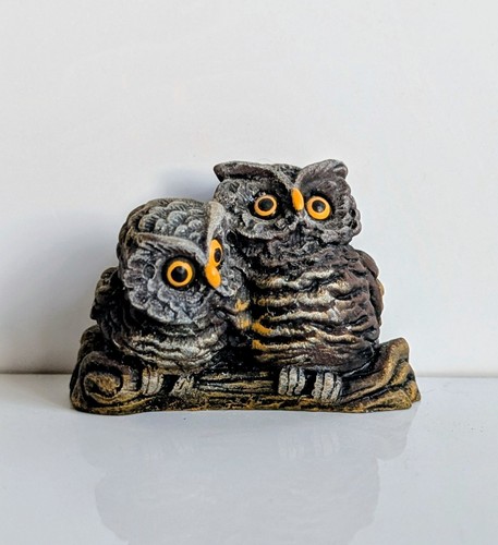 Pair owl figurines - figurines, –