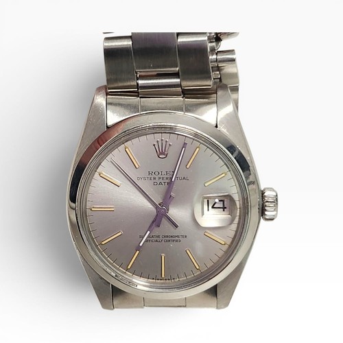 Rolex date steel silver - rolex,