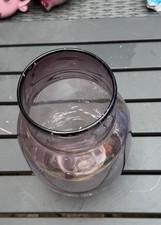 Next Pink Glass Flower Vase/home Office Crackle Floral Dinning Table Vase Gift