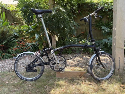 Brompton s2l folding bicycle - s2l,