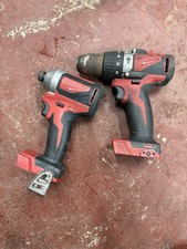 Milwaukee M18 Drill Impact Driver Combo Bare Units