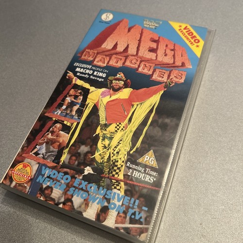 Wwf mega matches vhs - video,