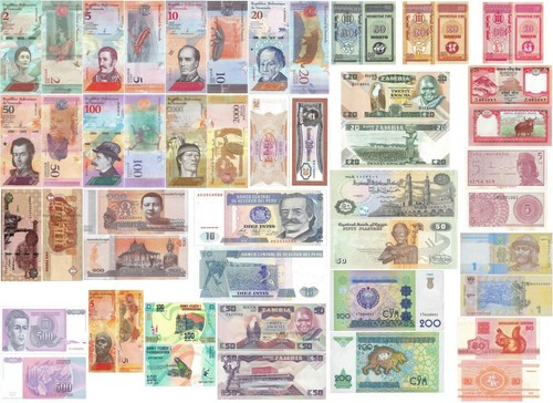 Job lot 30 banknotes - 30,