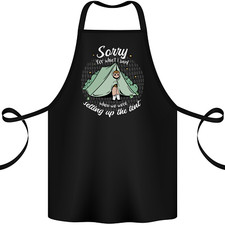 Sorry for What I Said Funny Camping Tent Cotton Apron 100% Organic