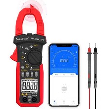  Holdpeak 4000uA AC DC Digital Clamp Meter TRMS Auto Range Current Amp Meter NCV