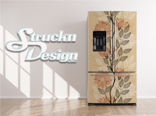 Vintage beige dim - dim, flower