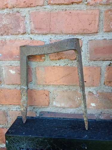 Antique wrought iron boot - antique,