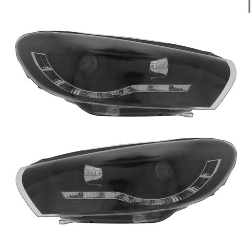 Scirocco black drl - vw,