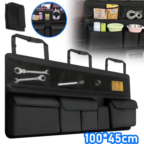 Car seat back organiser trunk - back,