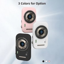 H17S 4K Digital Camera 48MP Dual Camera 2.8 IPS 16X Zoom Pink