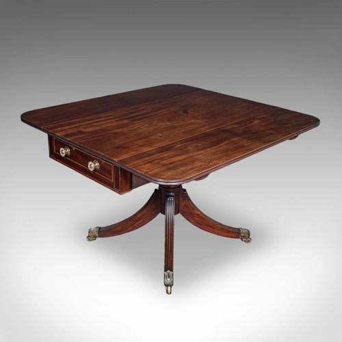 Large antique pembroke table - pembroke,