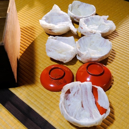 Authentic japanese red lacquer - japanese,