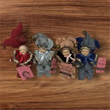 Four Triangel Porcelain Doll