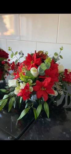 Christmas table centrepiece - christmas,