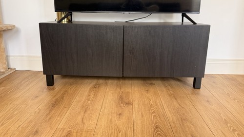 Ikea besta bench black - bench,