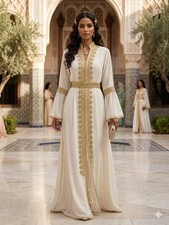 Moroccan Kaftan Takchita Gown
