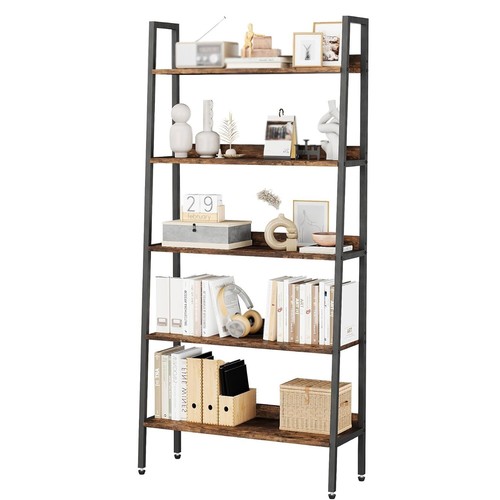 Rustic wood bookcase bookshelf - rustic,