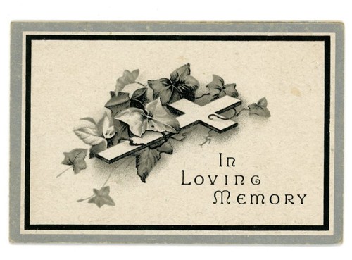 Memoriam card george - in,