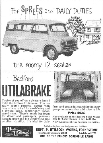 1961 advert for bedford - advert,