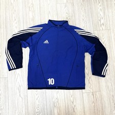 Adidas Training Track Jacket- Blue- Size L