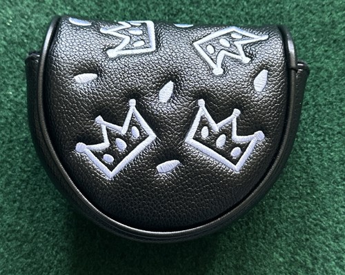 Crown golf mallet putter head - golf,