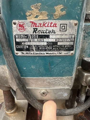Makita 3600b plunge - 3600b,