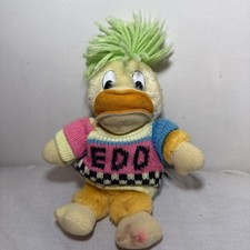Vintage Edd The Duck Soft Plush Toy 6” 1990 BBC