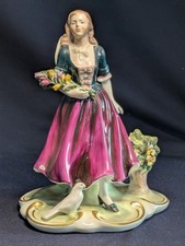 COALPORT "The FLOWER GIRL"