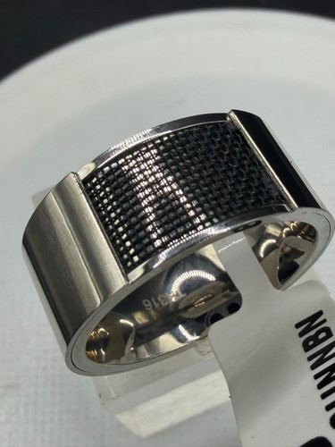 Mens black chain - mens, ring
