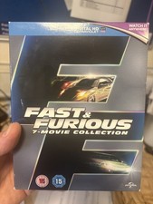 Fast And Furious 1 to 7 (7 film blu-ray box set, 2015)