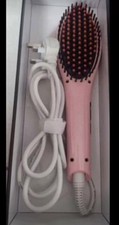 AsaVea Electric Hair Straightener Brush.Model-A100 Color Pink.