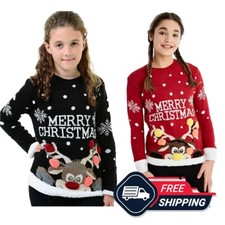 Kids Merry Christmas Jumper