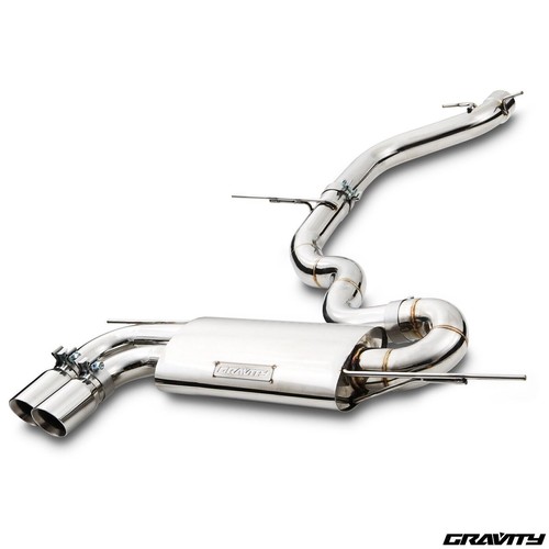 Stainless cat back - back, exhaust
