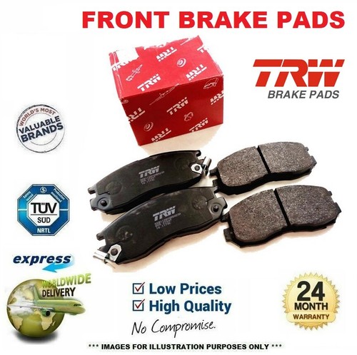 Trw front brake pads - front,