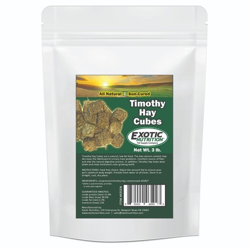 Timothy hay cubes - timothy,