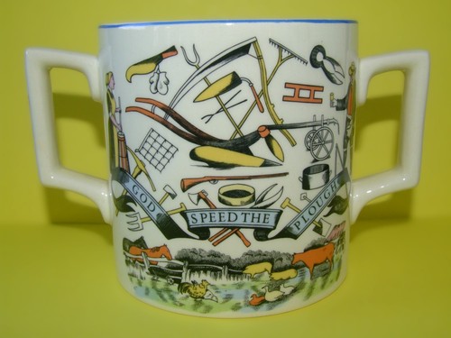 Bristol pottery loving cup - bristol,