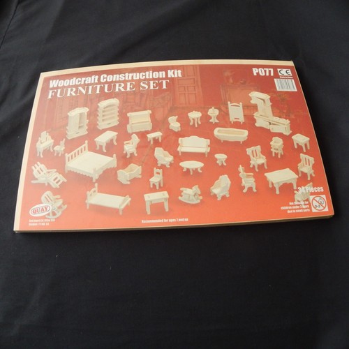 Furniture set woodcraft - set,