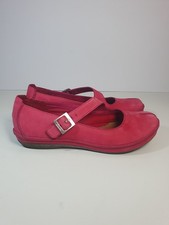 Clarks Nubuck Leather Pink