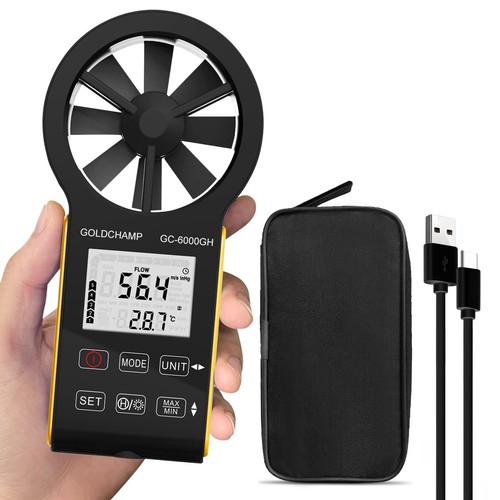 Goldchamp cfm anemometer - goldchamp,