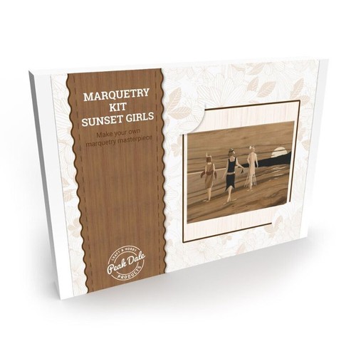 Marquetry kit sunset girls - kit,