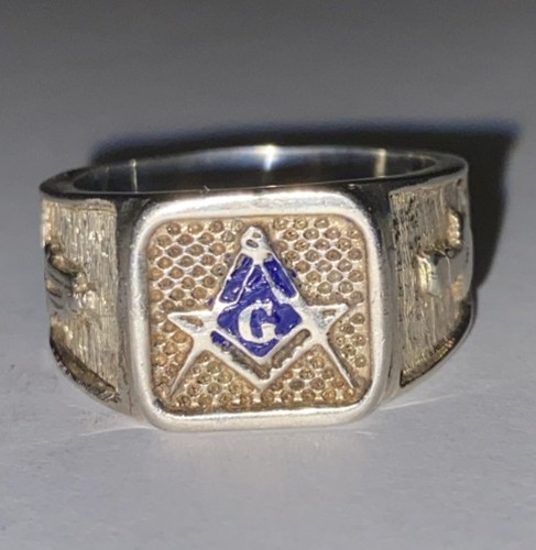 Freemason masonic signet ring - freemason,