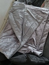 Gorgeous Grey THROW Velvet