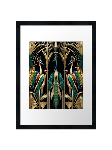 Art deco exotic - art,