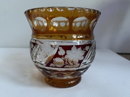 Crystal cut clear glass - cut, to