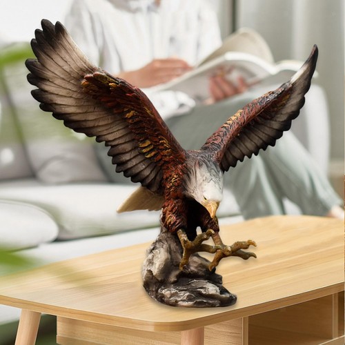 Solid eagle sculpture - solid,
