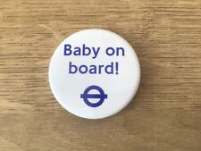 Baby on Board Badge / London