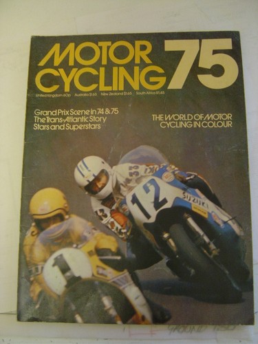 Motor cycling barry - 75,